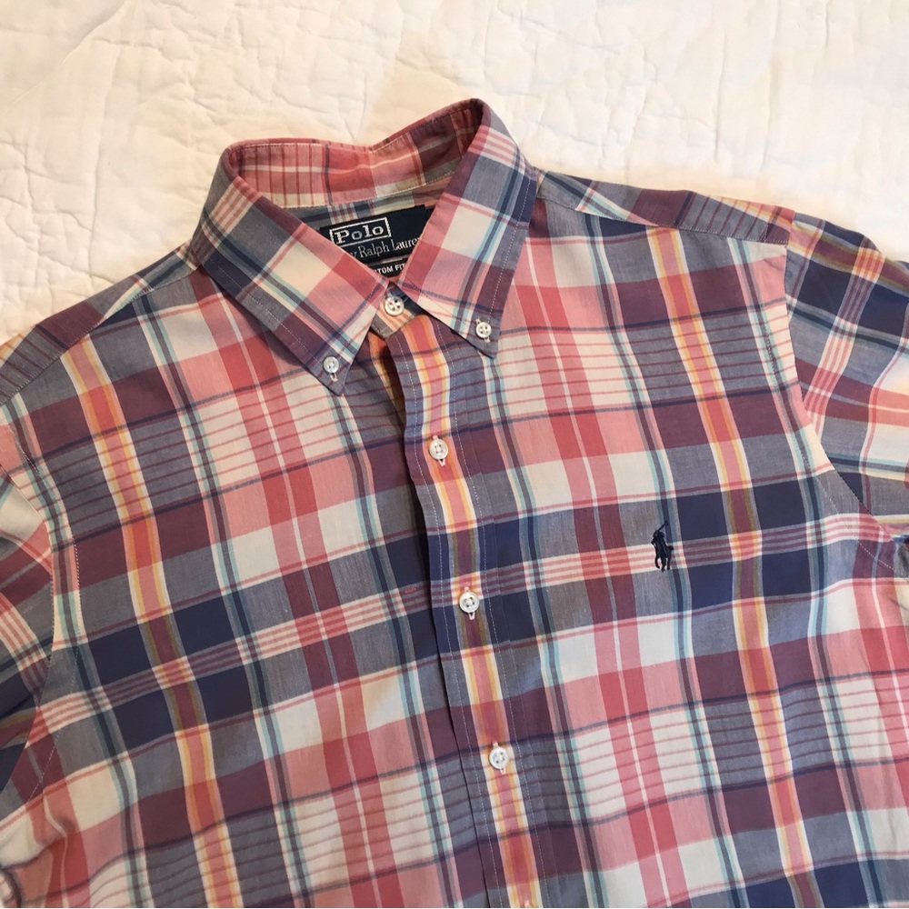 Polo by Ralph Lauren Casual Plaid Shirt (M)